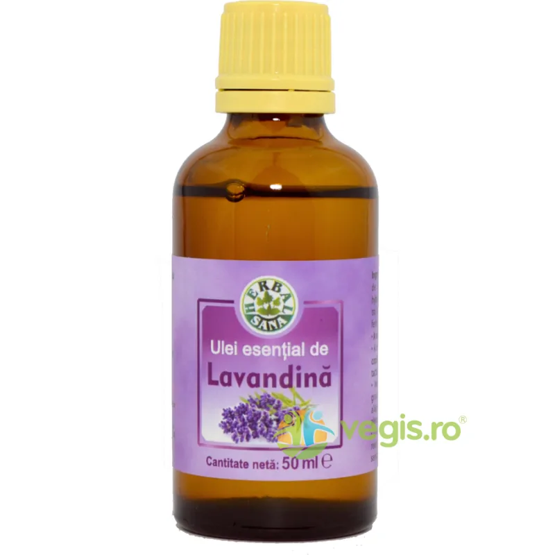 Ulei Esential De Lavandina (Lavanda) 50ml Herbavit — preț și oferte