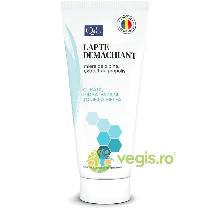 Lapte Demachiant cu Miere si Extract de Propolis 100ml TIS FARMACEUTIC — preț și oferte
