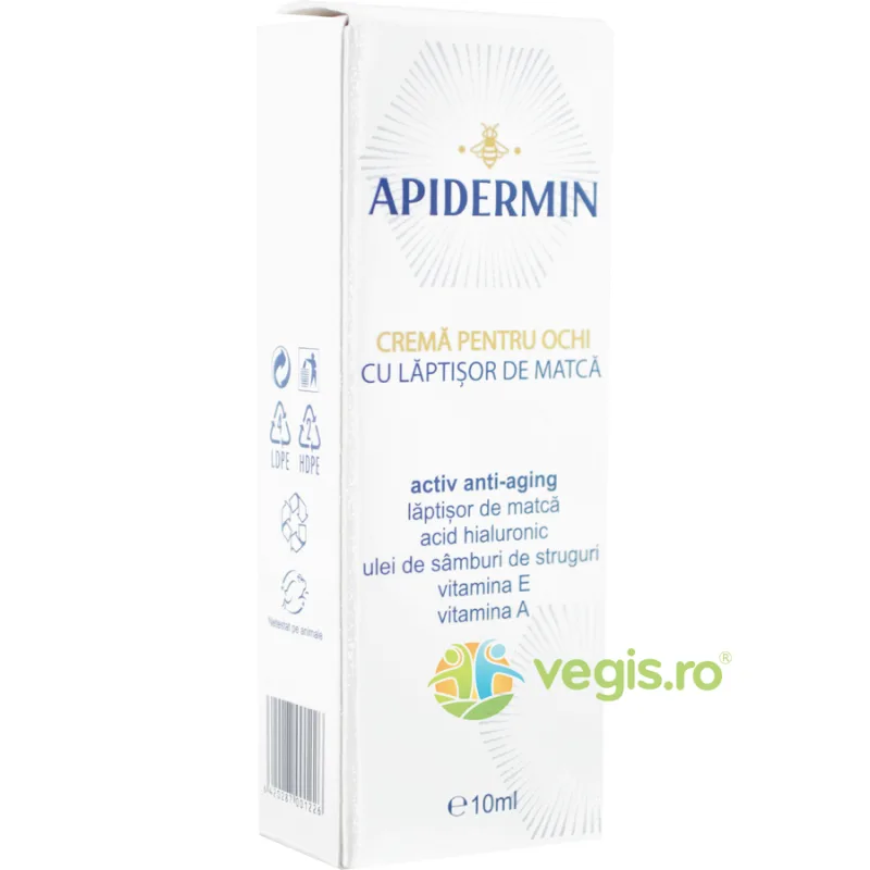 Apidermin Crema pentru Ochi Anti-Aging 10ml — preț și oferte