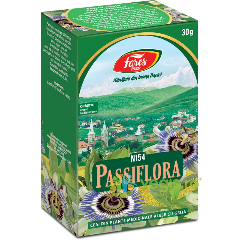 Ceai din Iarba de Passiflora (N154) 30g FARES — preț și oferte