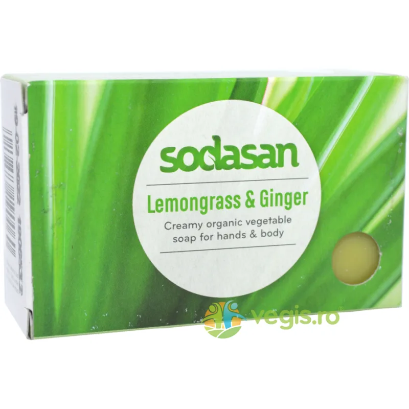 Sapun Crema cu Lemongrass 100g Sodasan — preț și oferte