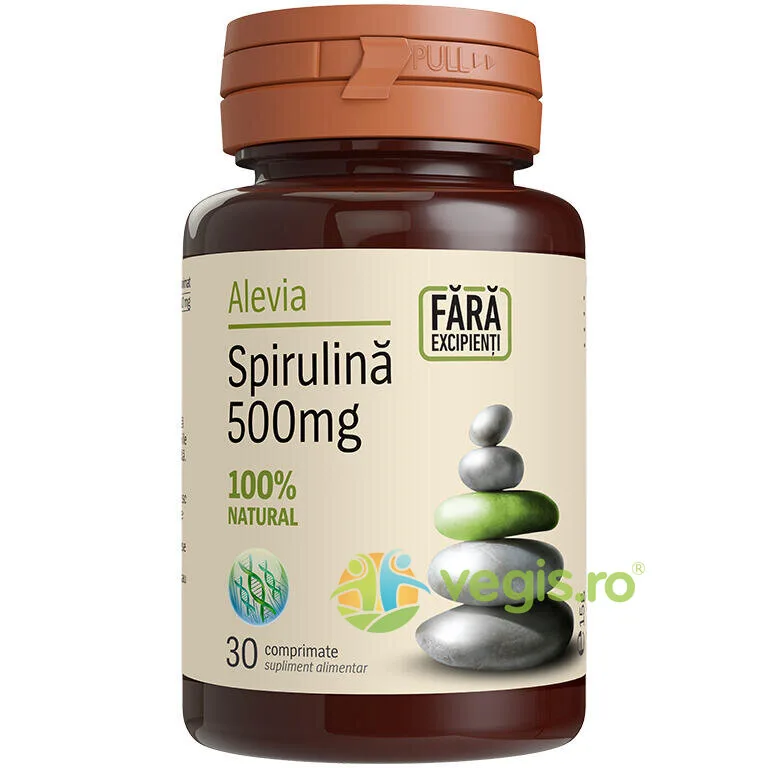 Spirulina 500mg 30cpr ALEVIA — preț și oferte