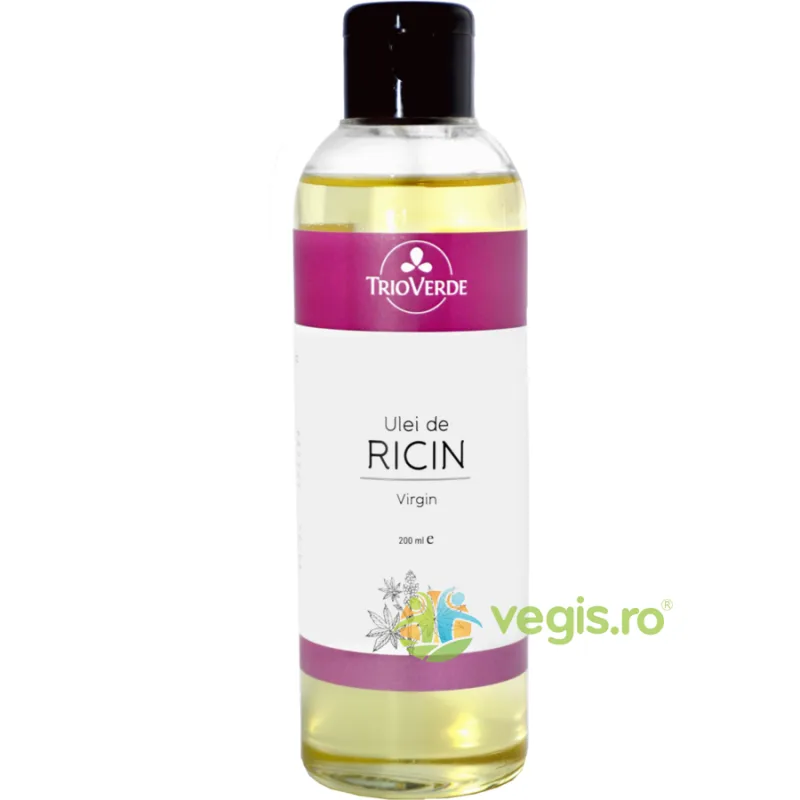 Ulei de Ricin Virgin 200ml TRIO VERDE — preț și oferte