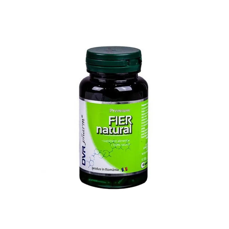 Fier Natural 60Cps DVR&nbsp;PHARM — preț și oferte