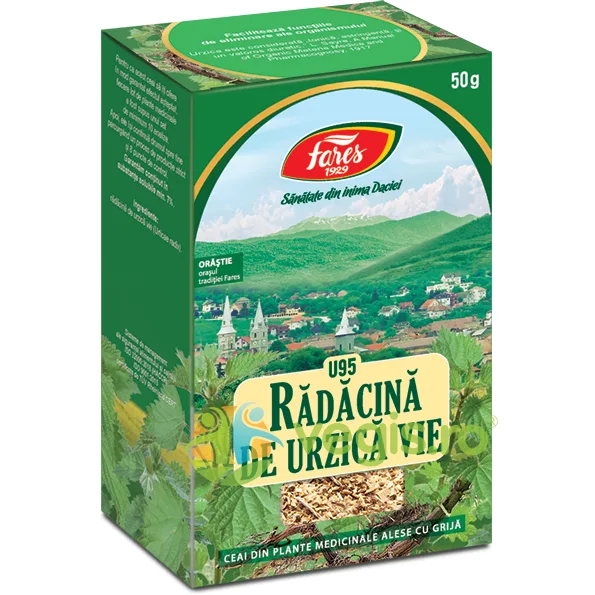Ceai din Radacina de Urzica Vie (U95) 50g FARES — preț și oferte