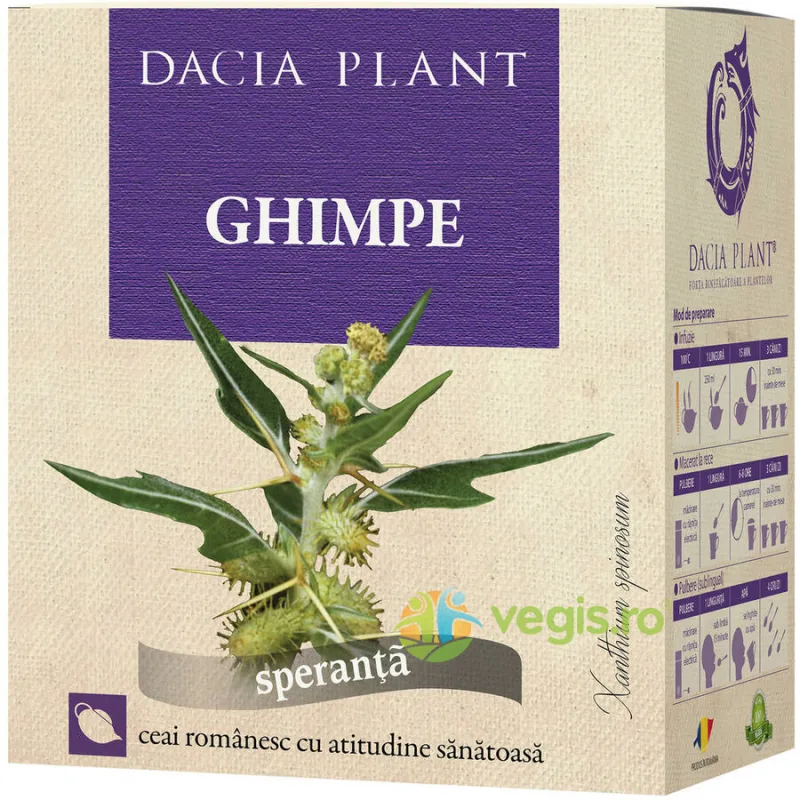 Ceai De Ghimpe 50g DACIA PLANT — preț și oferte