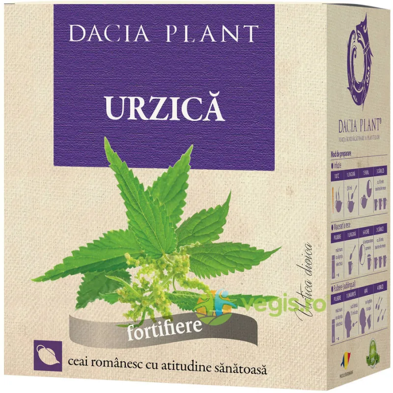 Ceai de Urzica 50g DACIA PLANT — preț și oferte