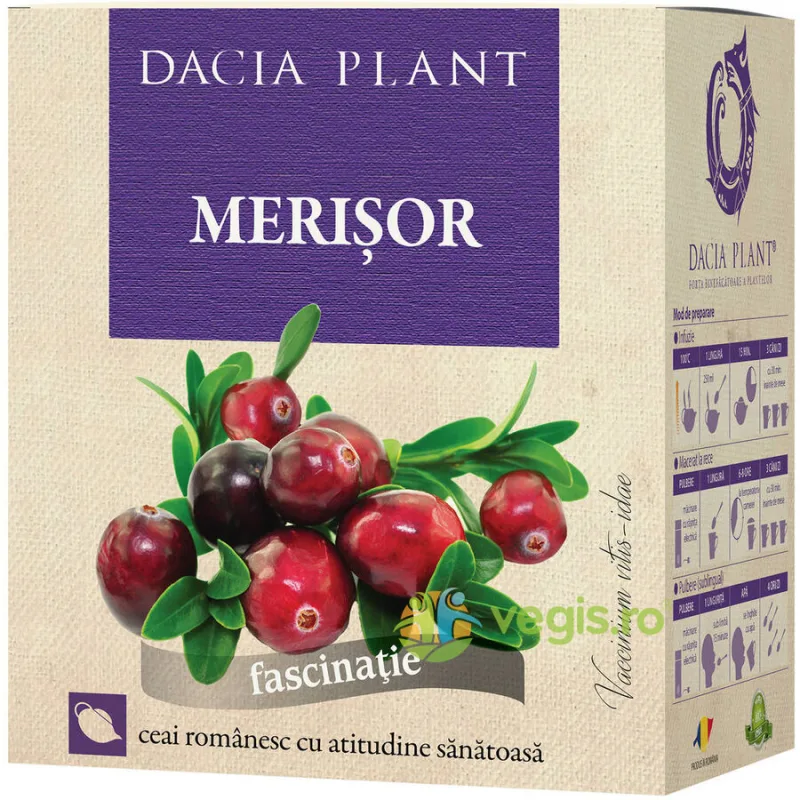 Ceai de Merisor 30g DACIA PLANT — preț și oferte