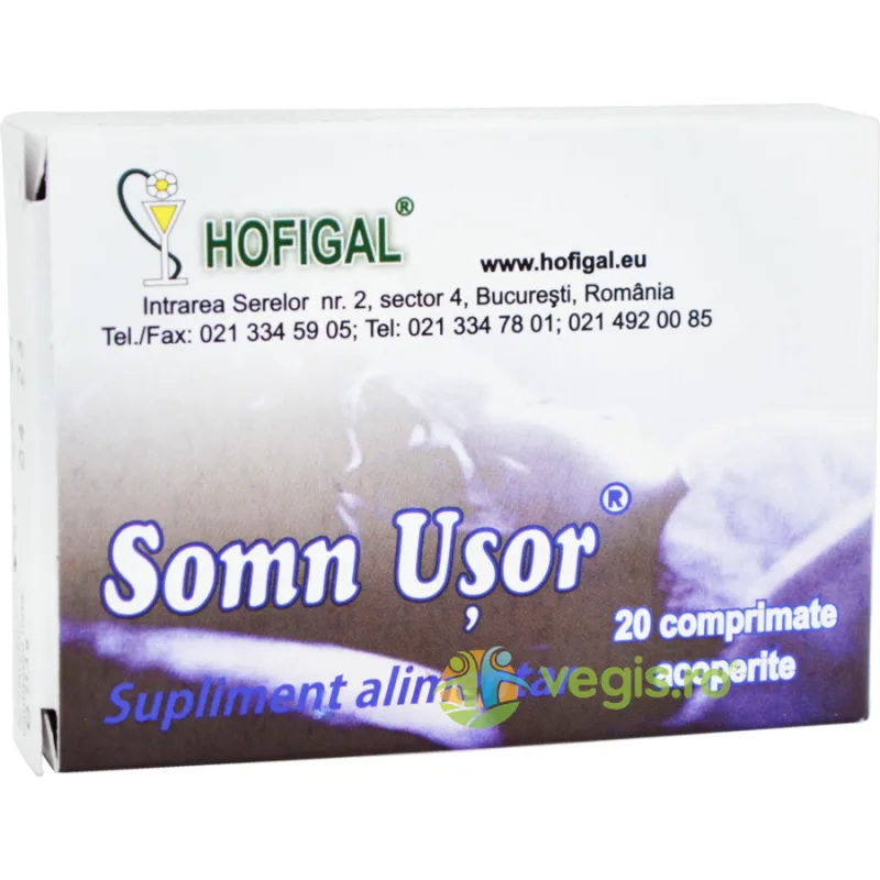 Somn Usor 20cpr HOFIGAL — preț și oferte