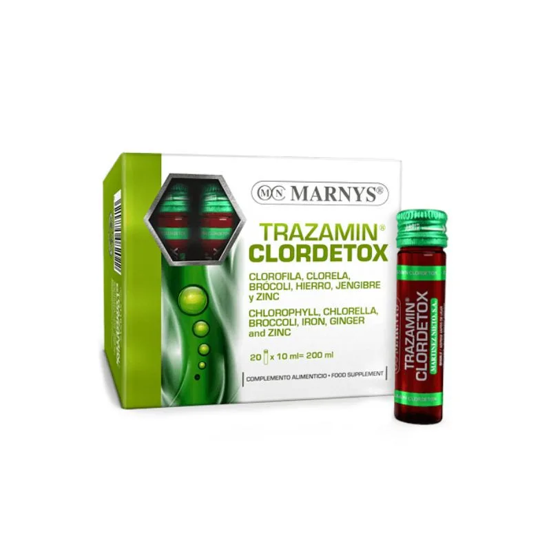 Trazamin Clordetox, 20 fiole*10ml, Marnys — preț și oferte