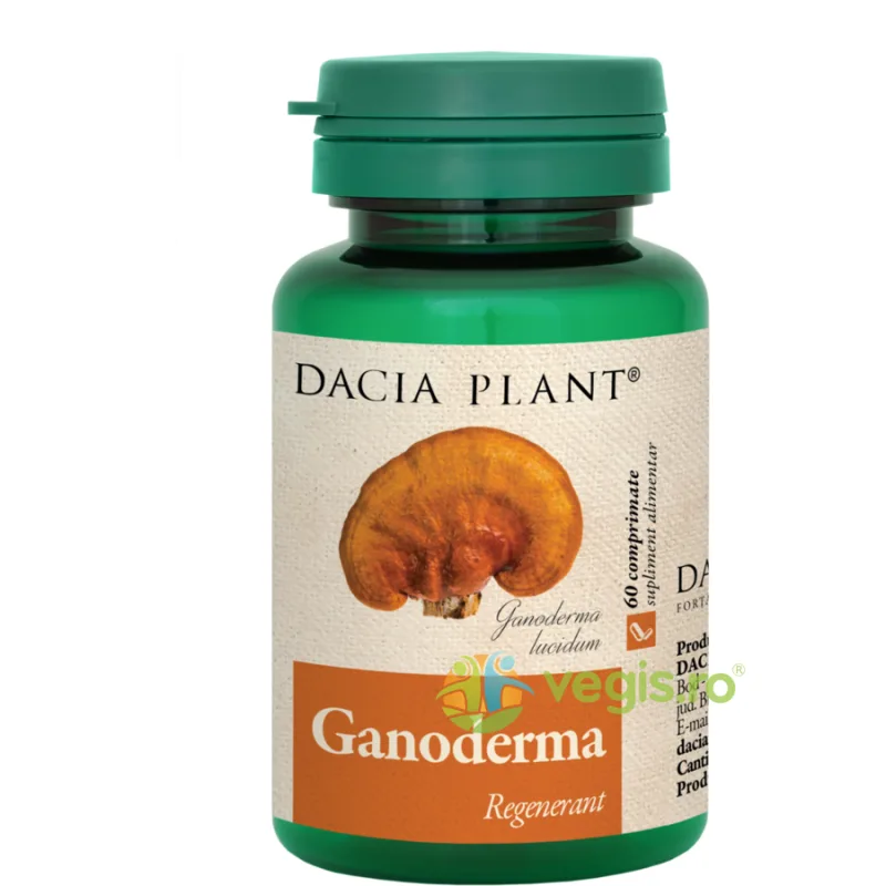 Ganoderma 60Cpr DACIA PLANT — preț și oferte