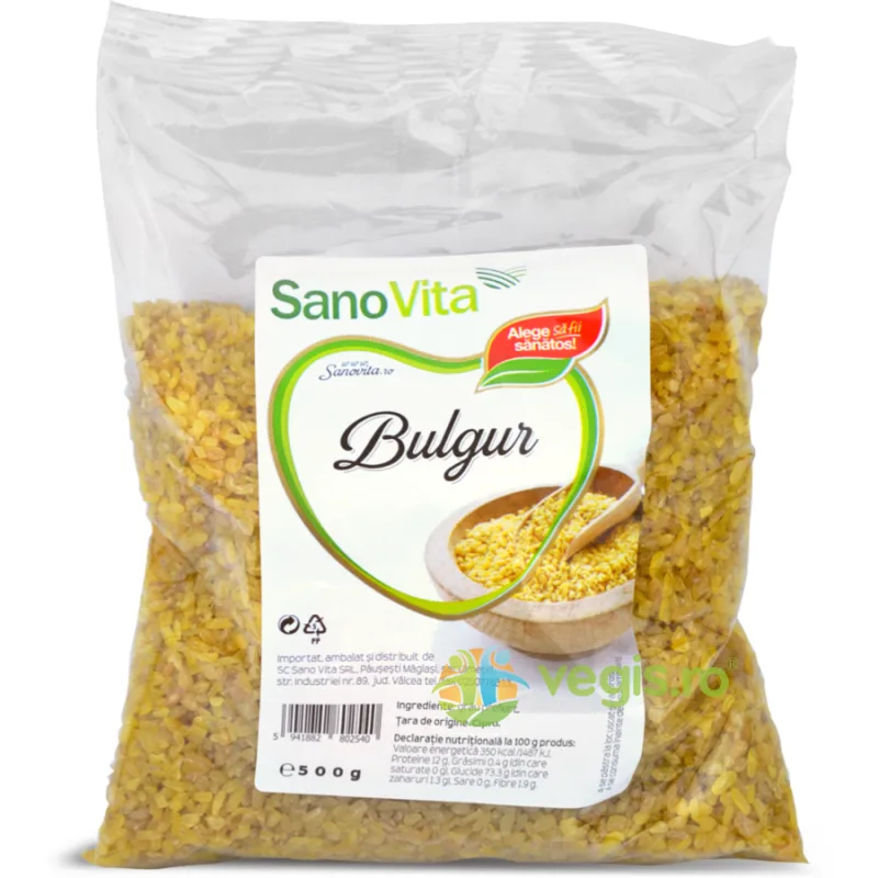 Bulgur 500gr SANOVITA — preț și oferte