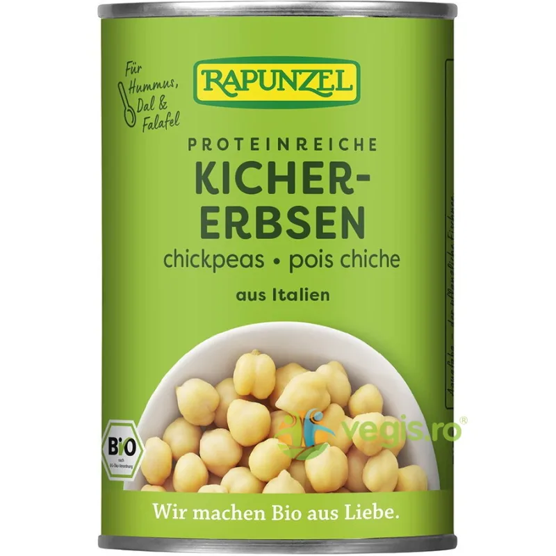 Naut in Doza Ecologic/Bio 400g Rapunzel — preț și oferte