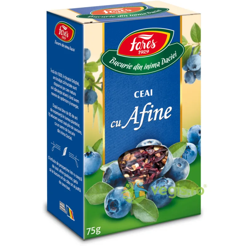 Ceai Aromfruct Afine 75gr FARES — preț și oferte