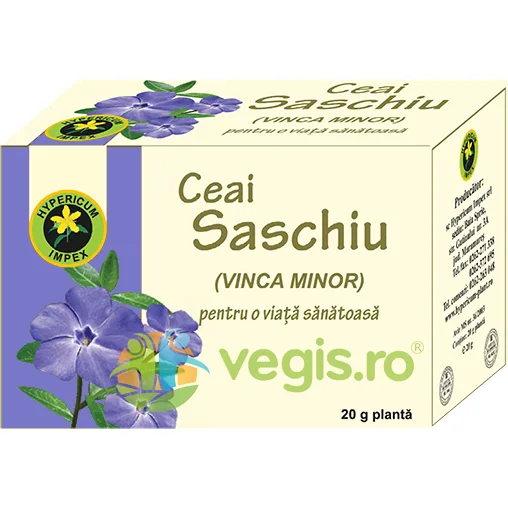 Ceai Saschiu 20gr Hypericum — preț și oferte