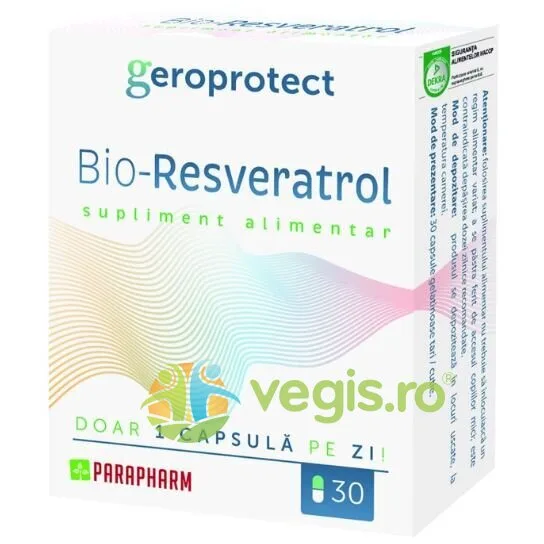 Bio Resveratrol 30cps Quantum Parapharm — preț și oferte
