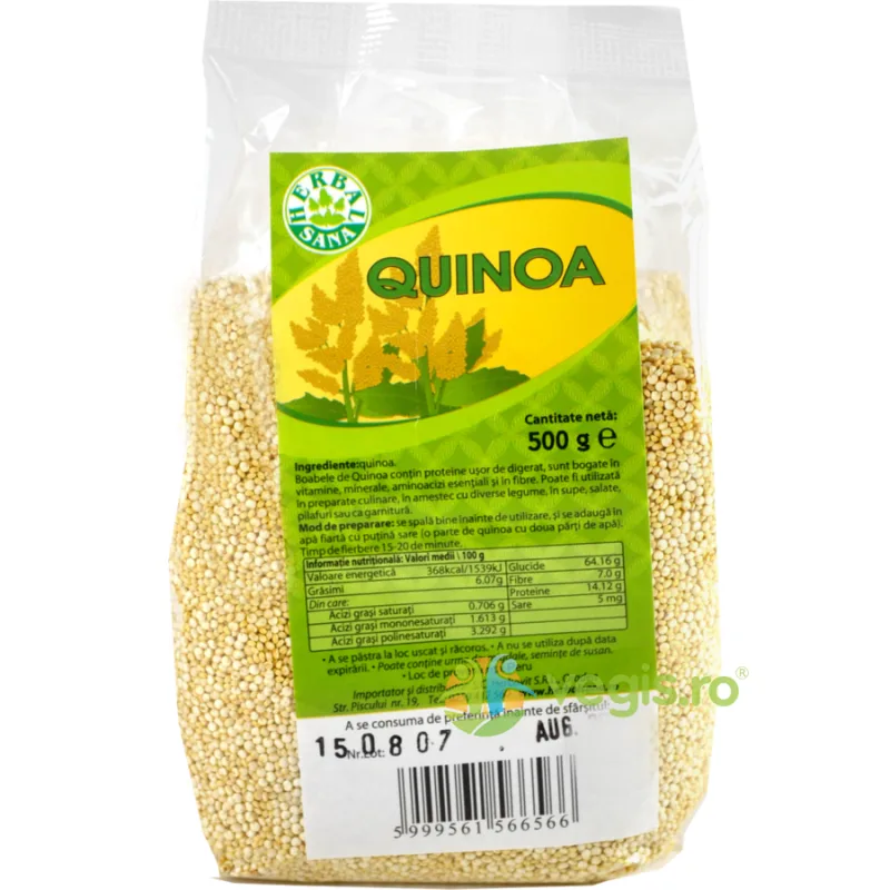 Quinoa 500g Herbavit — preț și oferte