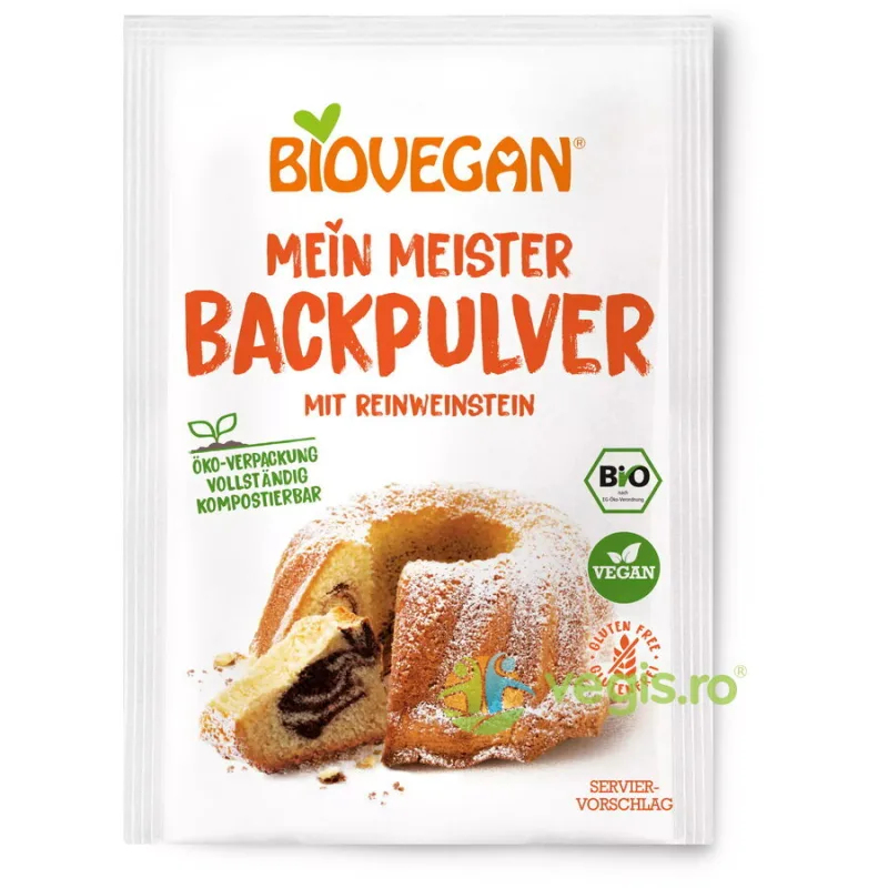 Praf de Copt fara Gluten Ecologic/Bio 3x17g Biovegan — preț și oferte