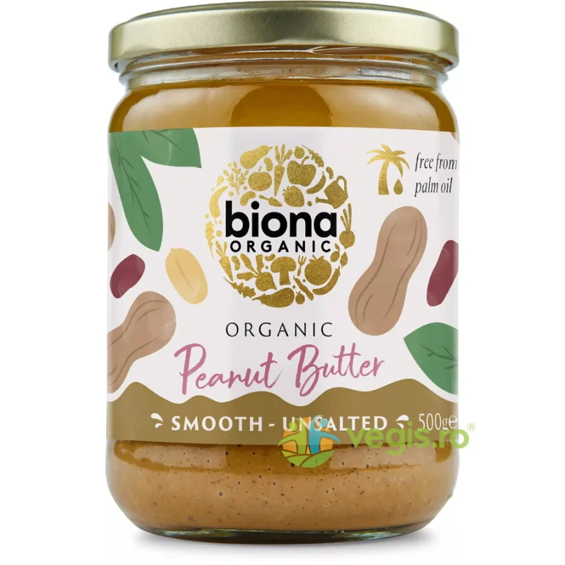Pasta de Arahide Cremoasa fara Sare Ecologica/Bio 500g BIONA — preț și oferte