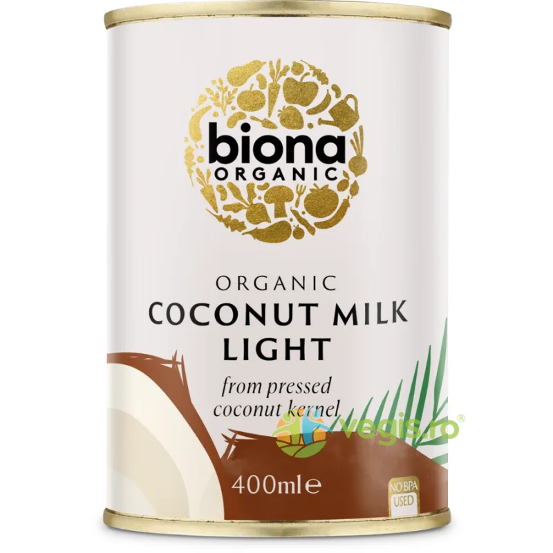 Bautura de Cocos Light Ecologica/Bio 400ml BIONA — preț și oferte