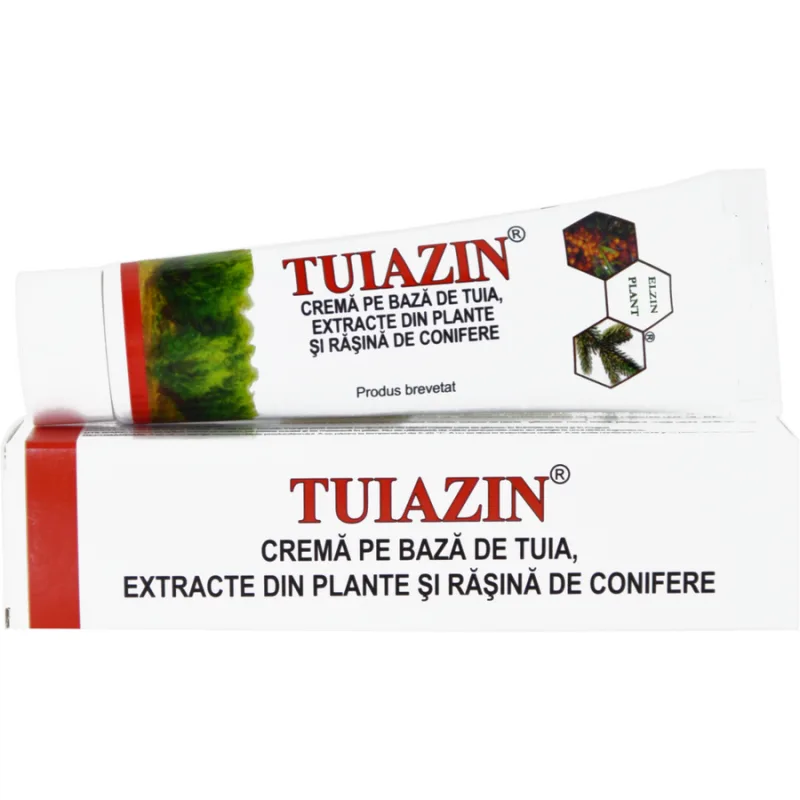 Crema cu Extract de Tuia Tuiazin 50ml — preț și oferte