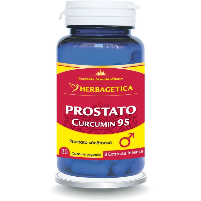 Prostato Curcumin 95 30cps HERBAGETICA — preț și oferte