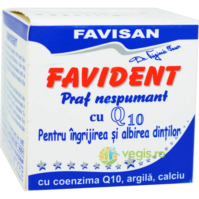 Favident Nespumant cu Q10 50ml Favisan — preț și oferte
