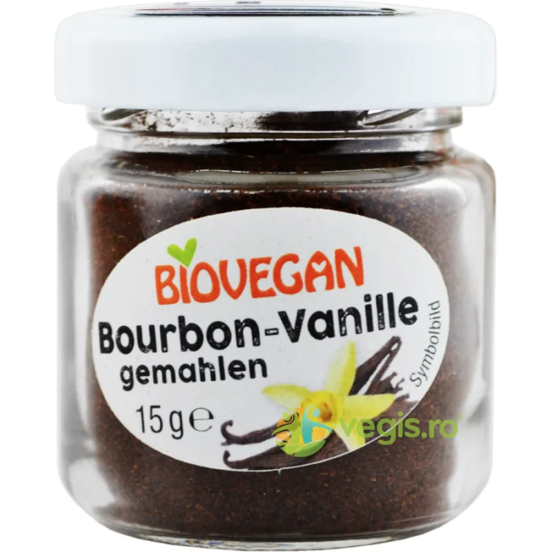 Vanilie Bourbon Pudra Ecologica/Bio 15g Biovegan — preț și oferte
