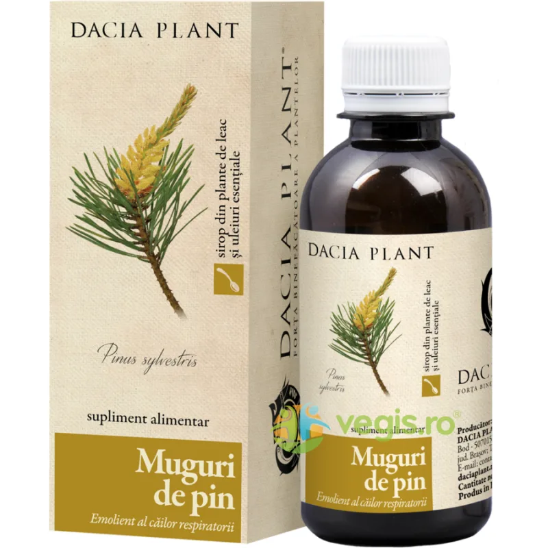 Sirop De Muguri De Pin 200ml DACIA PLANT — preț și oferte