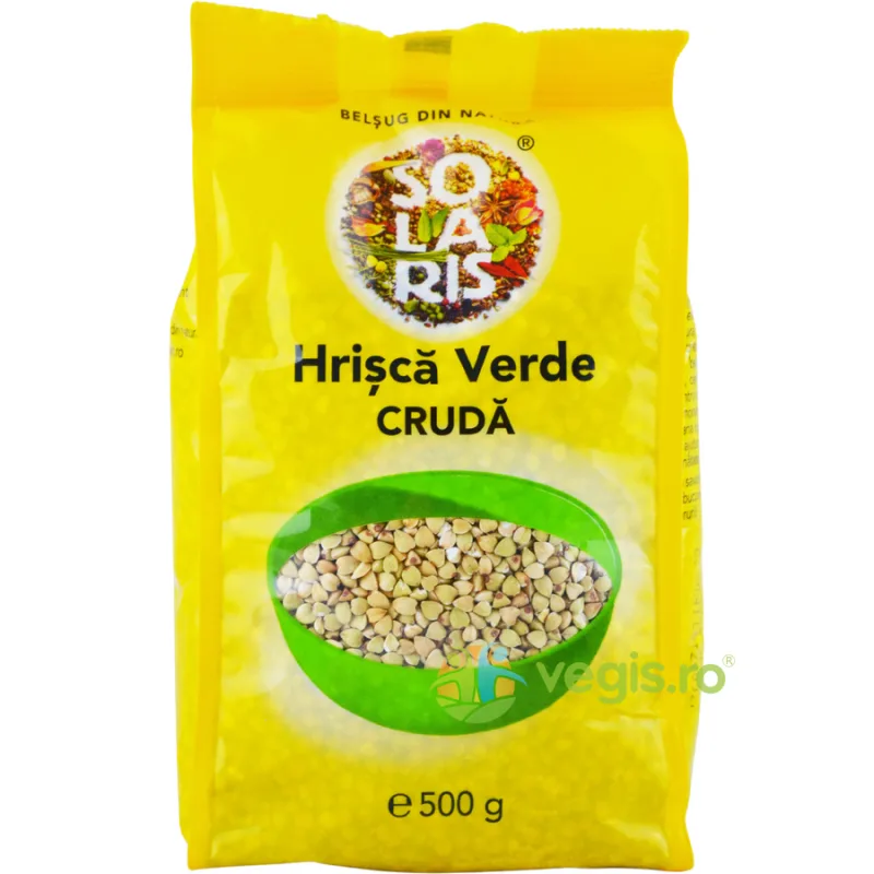 Hrisca Verde Cruda 500g SOLARIS — preț și oferte