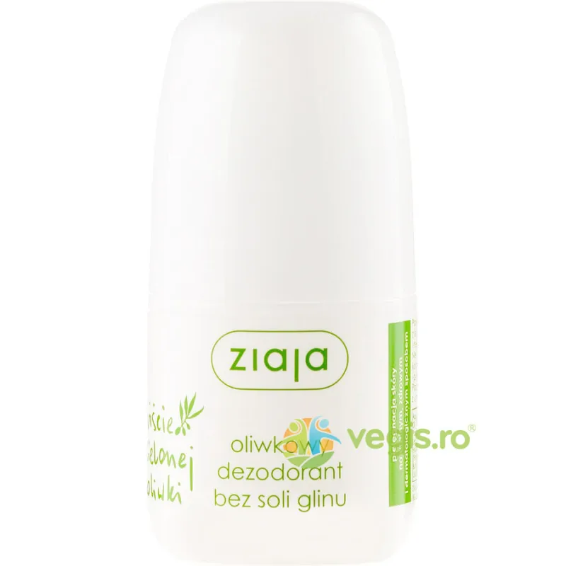 Antiperspirant Roll-On Olive Leaf Fara Saruri De Aluminiu 60ml ZIAJA — preț și oferte