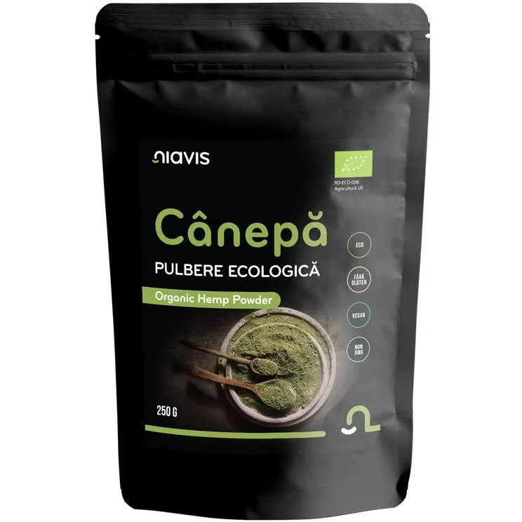 Canepa Pulbere Ecologica/Bio 250g NIAVIS — preț și oferte