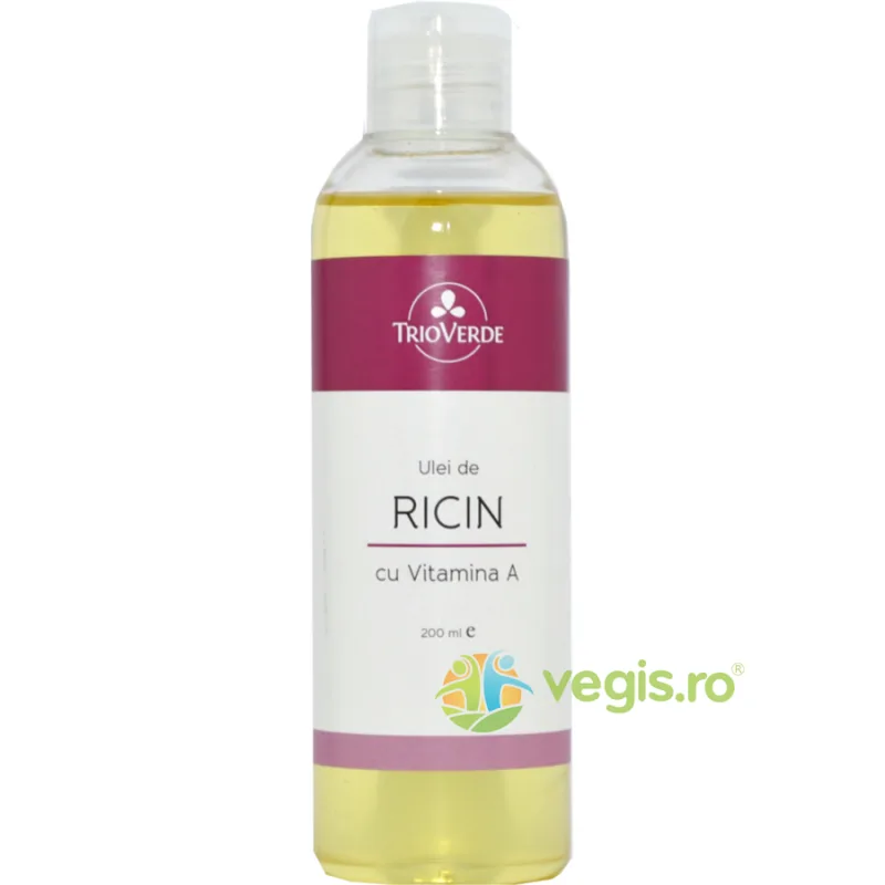 Ulei de Ricin Virgin cu Vitamina A 200ml TRIO VERDE — preț și oferte