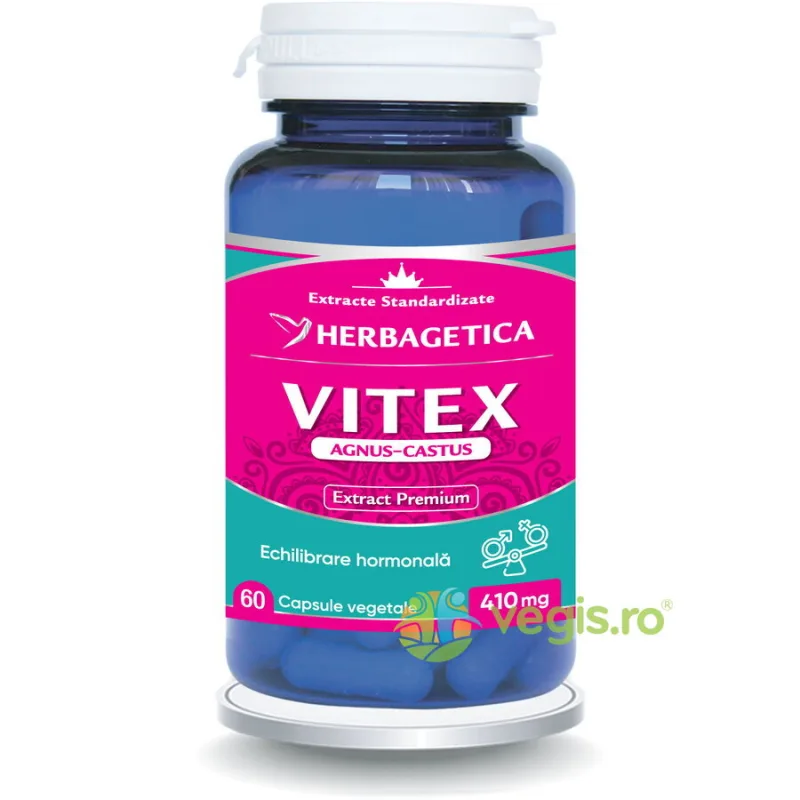 Vitex 60cps HERBAGETICA — preț și oferte