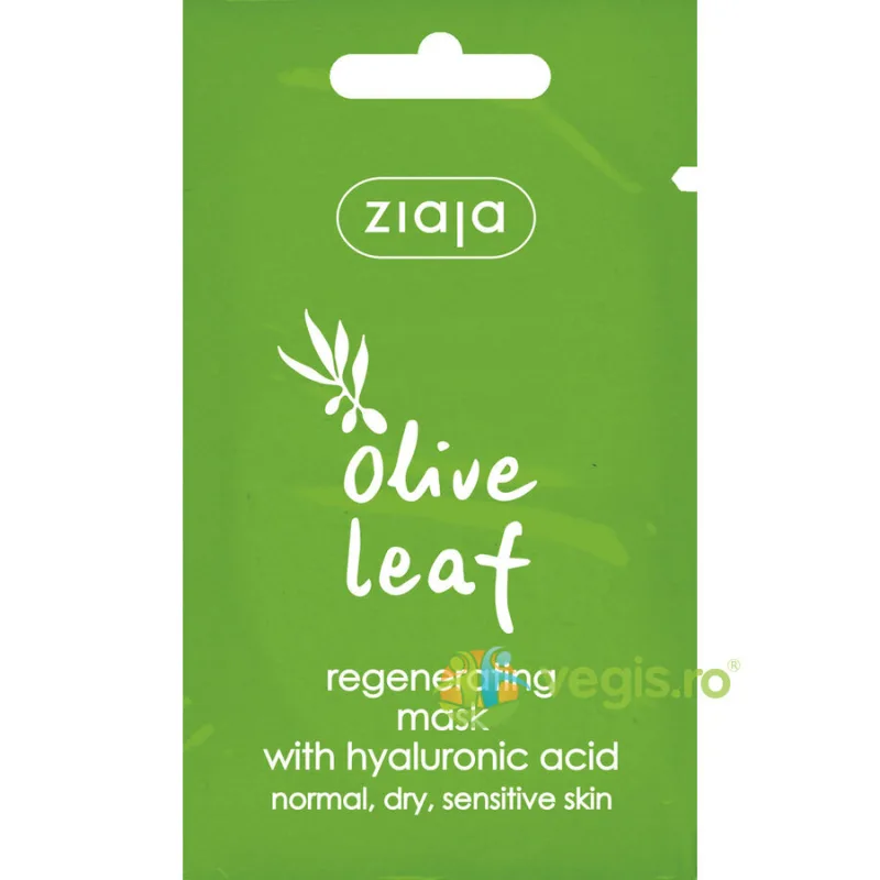 Masca Regeneranta Cu Extract Din Frunze De Maslin Pentru Ten Normal, Uscat Si Sensibil 7ml ZIAJA — preț și oferte