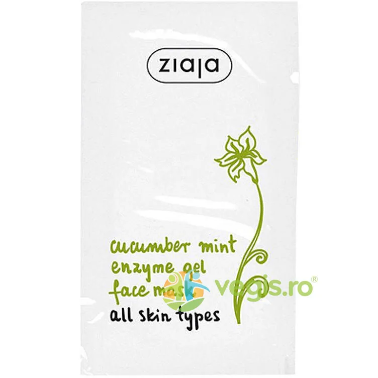 Masca Gel Fresh Cu Castravete Pentru Toate Tipurile De Ten 7ml ZIAJA — preț și oferte