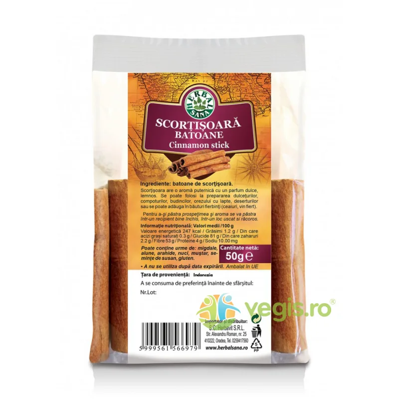 Scortisoara Batoane 50g Herbavit — preț și oferte