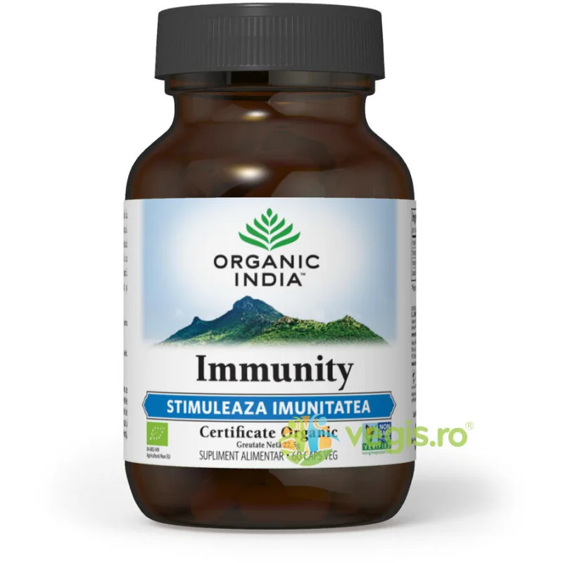 Immunity Ecologic/Bio 60cps vegetale ORGANIC INDIA — preț și oferte