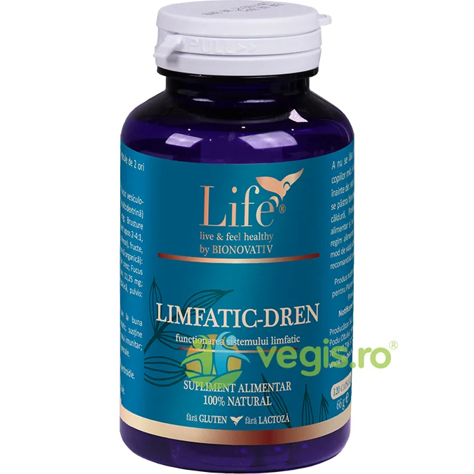 Limfatic Dren 120cps BIONOVATIV — preț și oferte