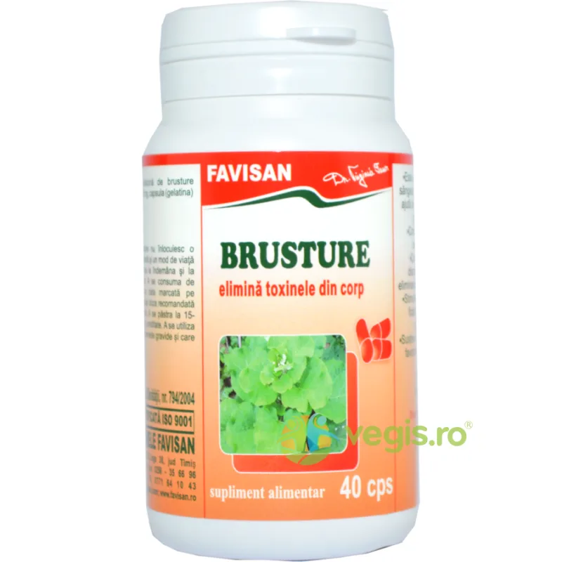 Brusture 40cps Favisan — preț și oferte
