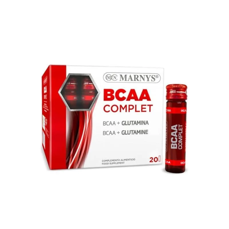 Marnys BCAA Complet, 20 fiole — preț și oferte