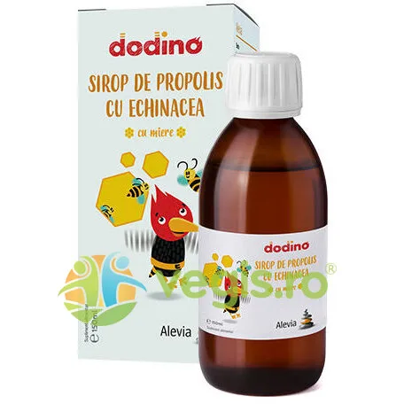 Dodino Sirop de Propolis cu Echinacea si Miere 150ml ALEVIA — preț și oferte