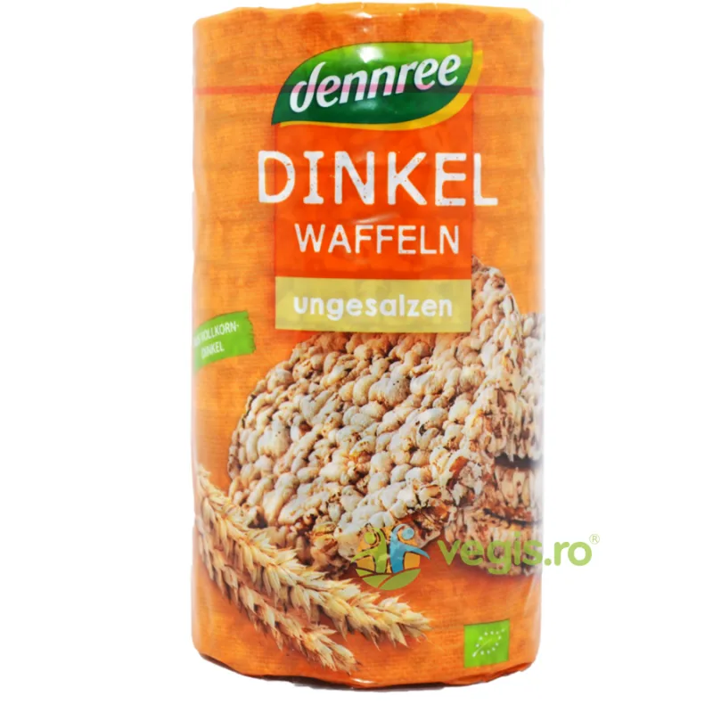 Vafe Din Spelta Expandata Fara Sare Ecologice/Bio 100g Dennree — preț și oferte