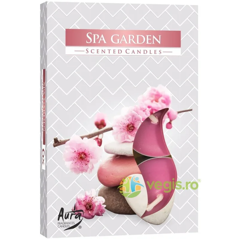 Set Lumanari Tip Pastila Aroma SPA Garden 6 buc. BISPOL — preț și oferte