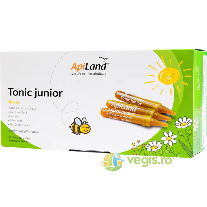 Tonic Junior 20 fiole APILAND — preț și oferte