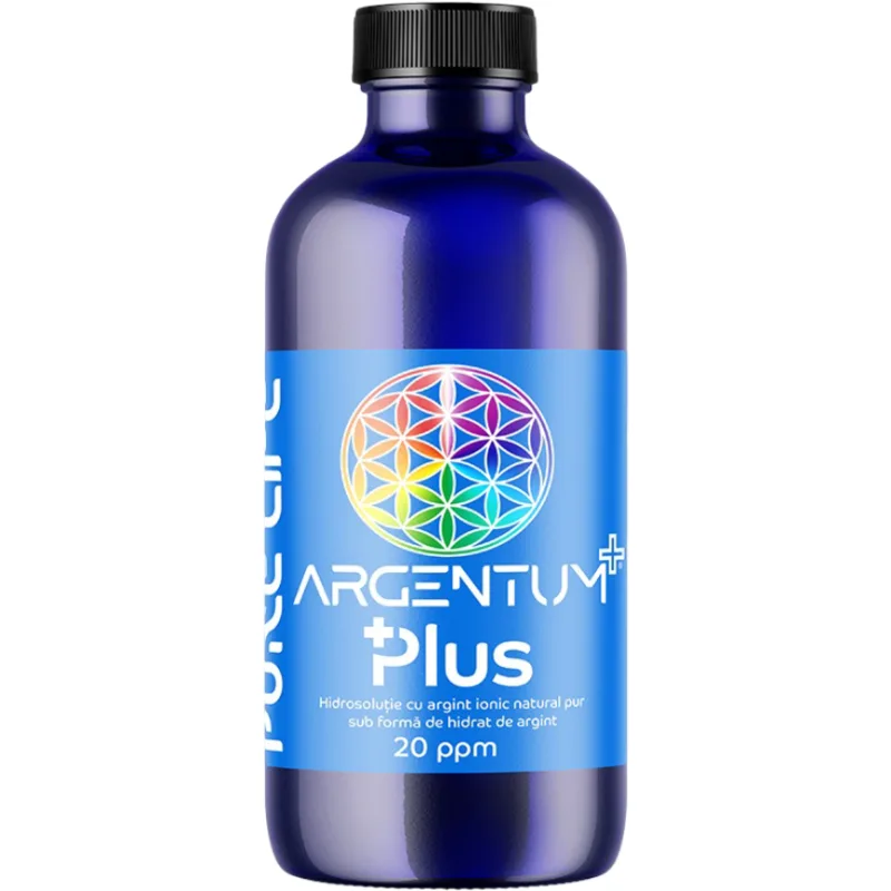 Argentum PLUS 20ppm 240ml PURE LIFE — preț și oferte