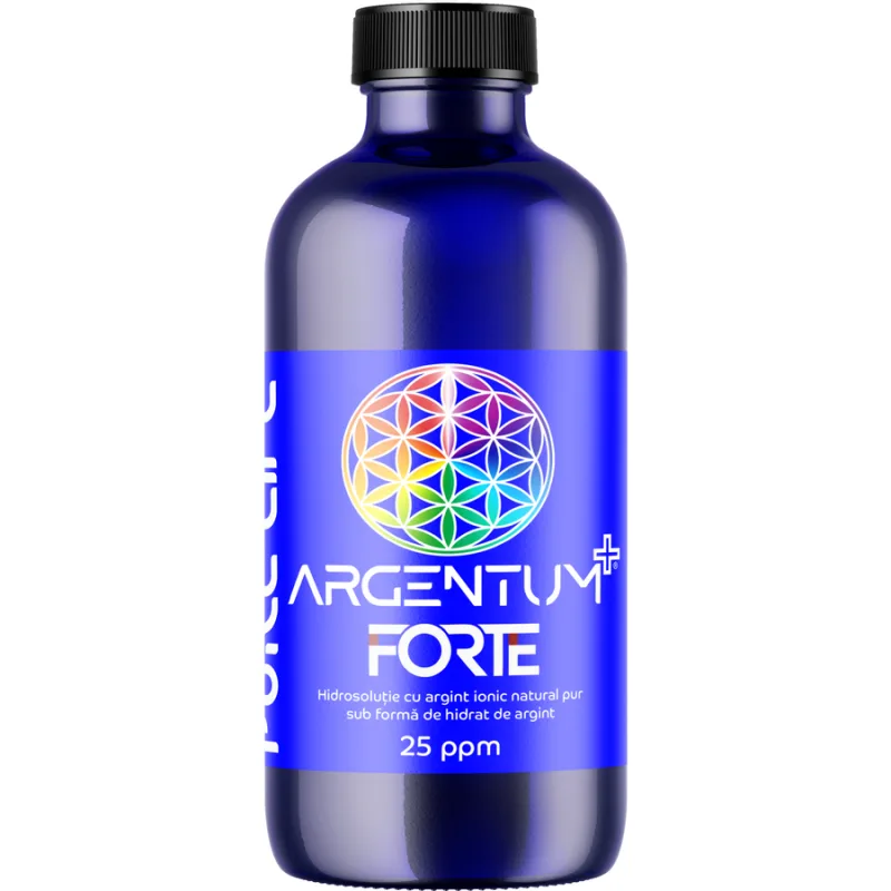 Argentum FORTE 25ppm 240ml PURE LIFE — preț și oferte