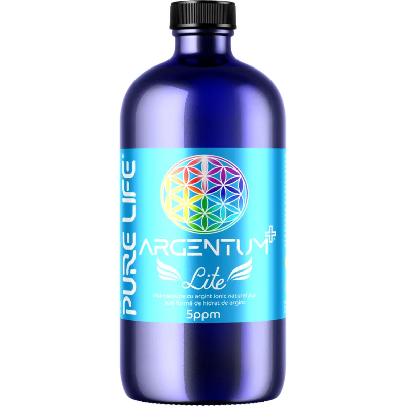 Argentum LITE 5ppm 480ml PURE LIFE — preț și oferte