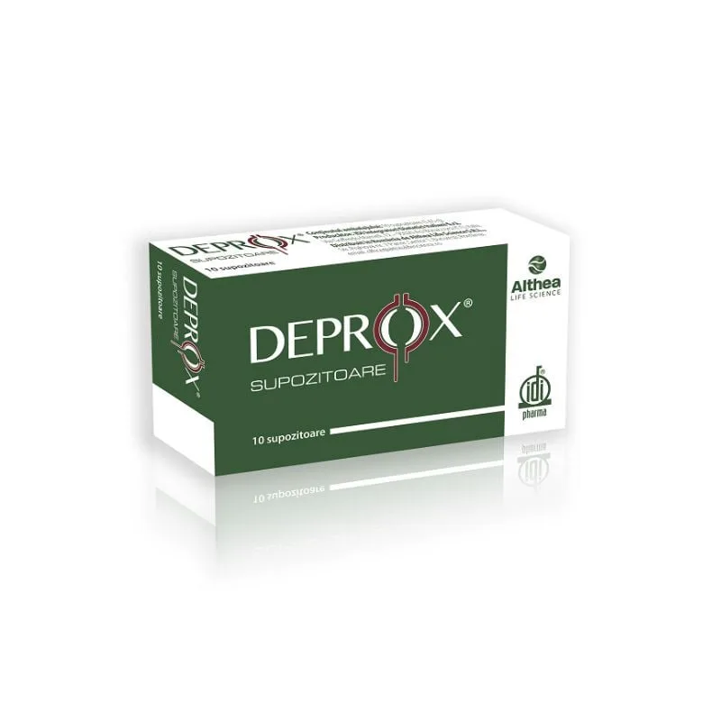 Deprox, 10 supozitoare ALTHEA LIFE SCIENCE — preț și oferte