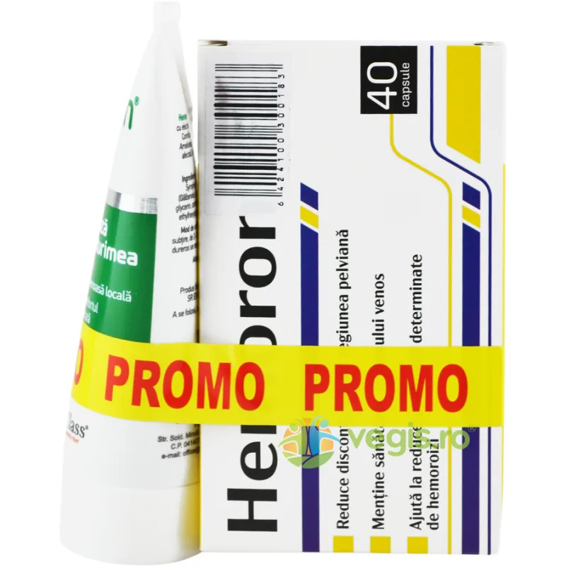 Hemoron 40cps + Hemoron Gel 100ml Farmaclass — preț și oferte